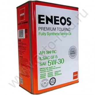 Масло моторное синтетическое ''ENEOS'' Premium TOURING SN 5w30 