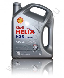 Масло моторное SHELL Helix HX8 SМ/CF 5w40